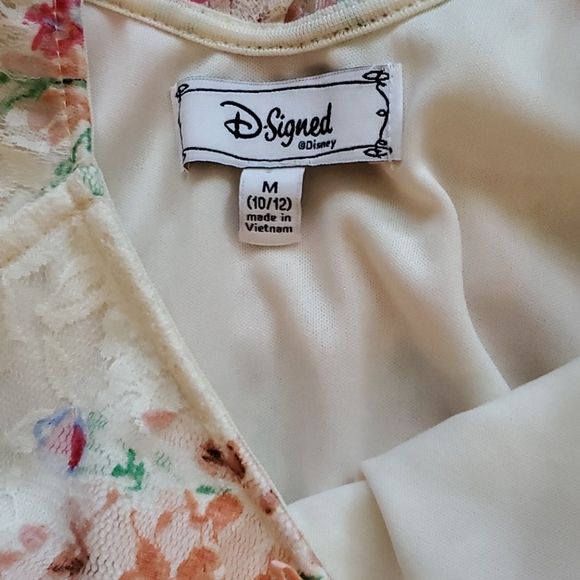 Disney D-Signed Girls M910-12) Floral Dress - Picture 3 of 6